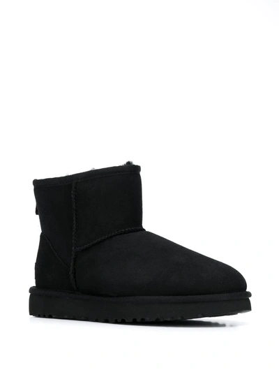 Shop Ugg Lined Suede Boots In Black