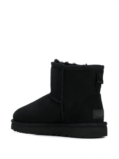 Shop Ugg Lined Suede Boots In Black
