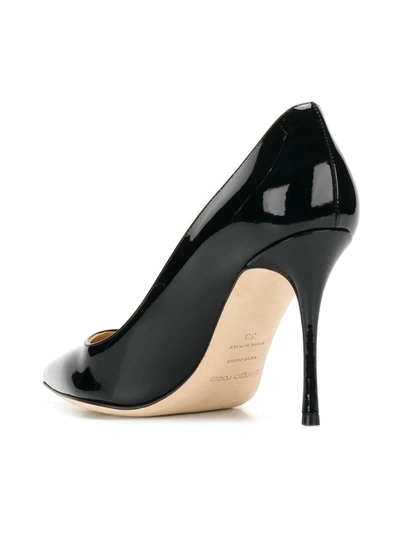 Shop Sergio Rossi Godiva 90mm Pumps In Black