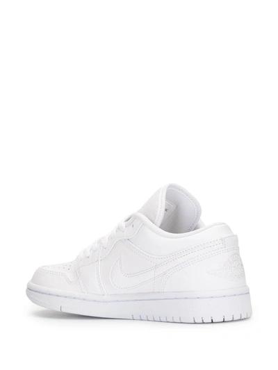 Shop Jordan Air  1 Low "triple White" Sneakers