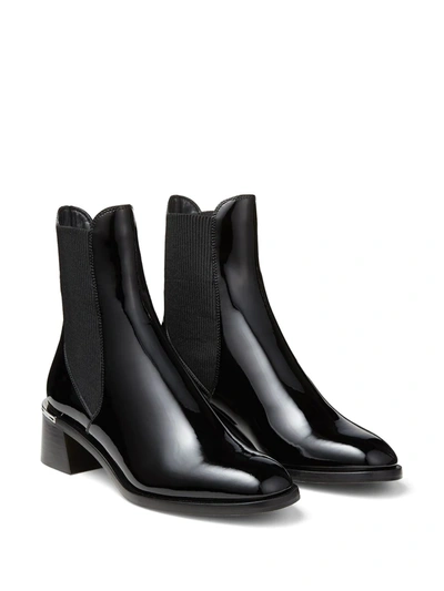 Shop Jimmy Choo Rourke 45mm Ankle Boots In Black