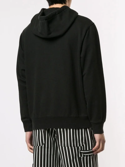 Shop Supreme Lacoste Hooded Sweatshirt In Black