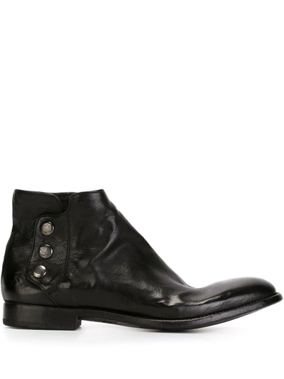 Shop Alberto Fasciani 'pascal' Ankle Boots In Black