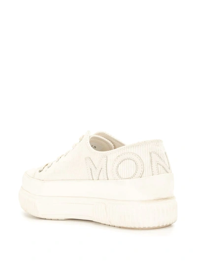 Monse X Both Corduroy Platform Sneakers In Neutrals
