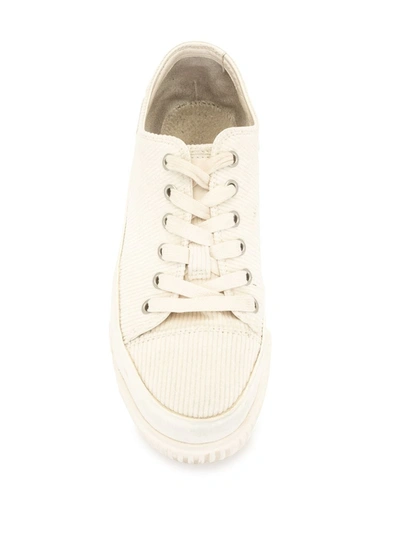 Monse X Both Corduroy Platform Sneakers In Neutrals
