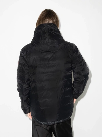 Shop Canada Goose Lodge Quilted Puffer Jacket In 946 Black Shine