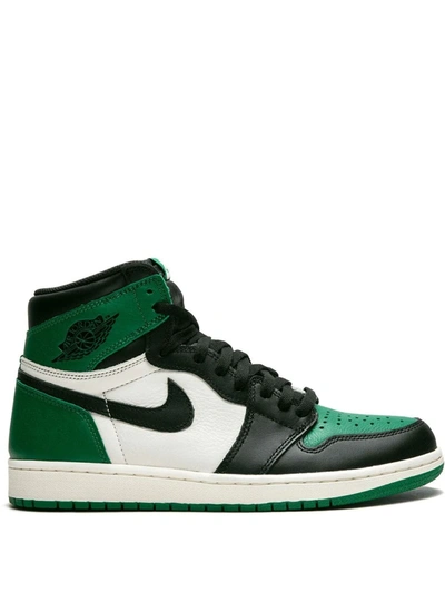 Jordan Air  1 Retro High Og "pine Green" Sneakers In Green