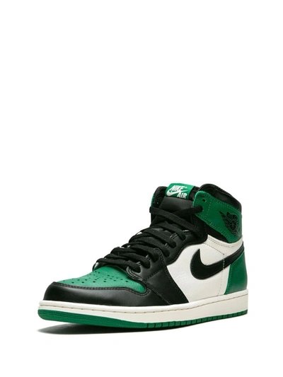 Jordan Air  1 Retro High Og "pine Green" Sneakers In Green