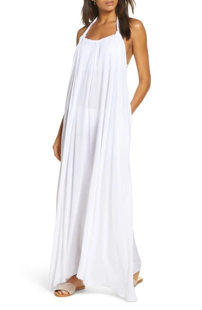 Shop Elan Cover-up Maxi Dress In White