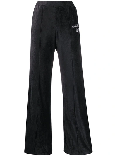 Shop Golden Goose Kelly Wide-leg Trousers In Blue