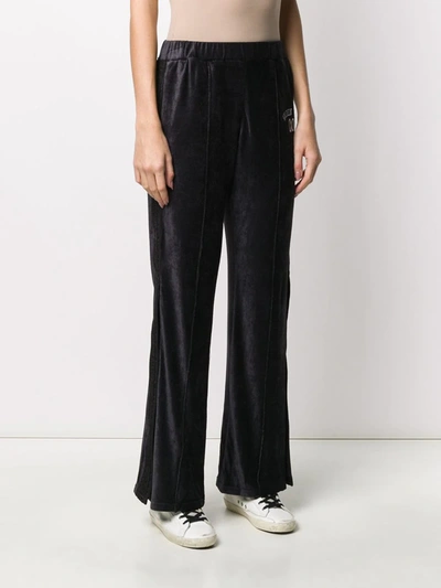 Golden Goose Kelly Wide-leg Trousers In Blue