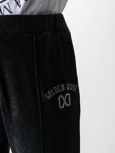 Golden Goose Kelly Wide-leg Trousers In Blue
