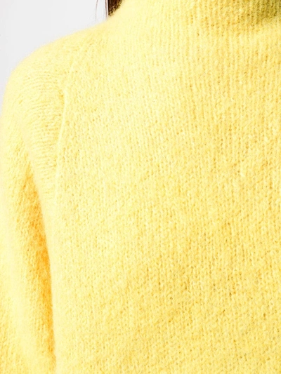 Shop Equipment Slub Knit Jumper In Yellow