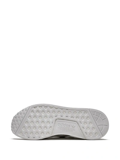 Adidas Originals Nmd_r1 Primeknit Sneakers In White