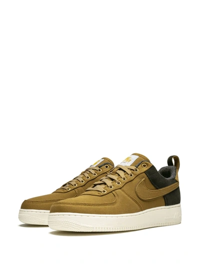 Shop Nike X Carhartt Wip Air Force 1 '07 Prm Sneakers In Brown