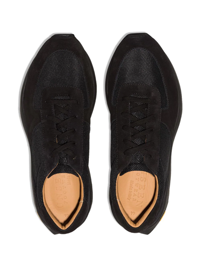 Shop Unseen Footwear Trinity Tech Low-top Sneakers In Black