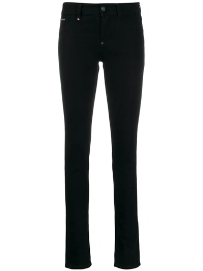 Shop Philipp Plein Skinny Jeans In Black