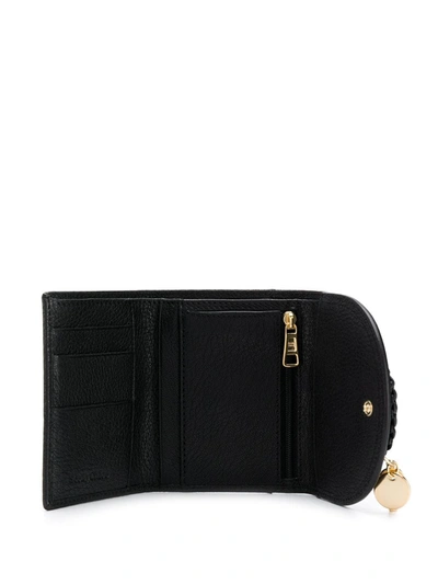 Shop See By Chloé Hana Compact Wallet In Black
