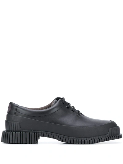 Shop Camper Pix Lace-up Shoes In Black