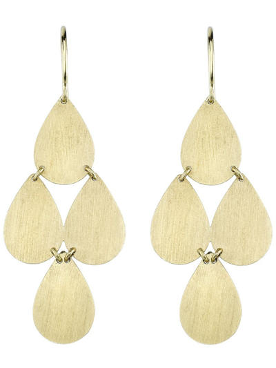 Irene Neuwirth 18k Yellow Gold 4 Drop Chandelier Earrings In Yellow