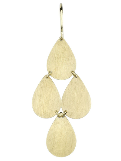 Shop Irene Neuwirth 18kt Yellow Gold Four Drop Earrings