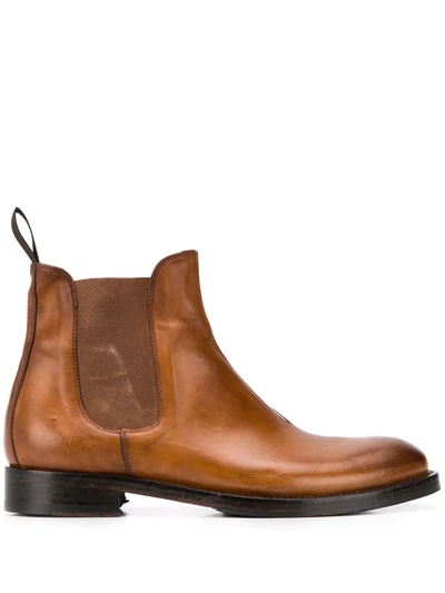 Shop Scarosso Deanche Ankle Boota In Brown