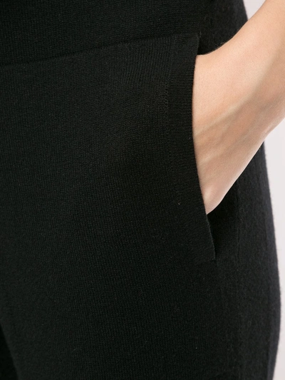Barrie Drawstring Track Trousers In Black