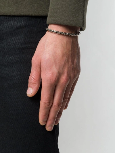 Emanuele Bicocchi Chain-link Bracelet In Silver