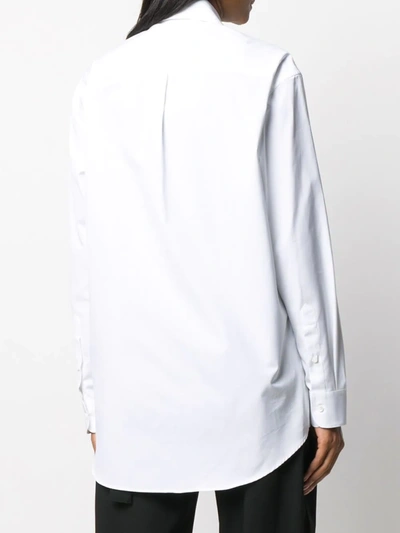 Shop Off-white Embroidered Shirt In White