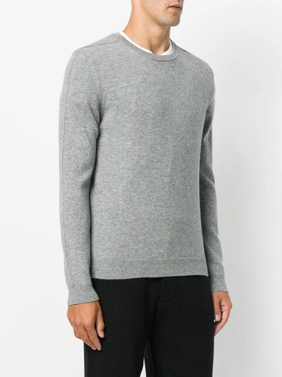 Pringle Of Scotland Round Neck Jumper In Grey