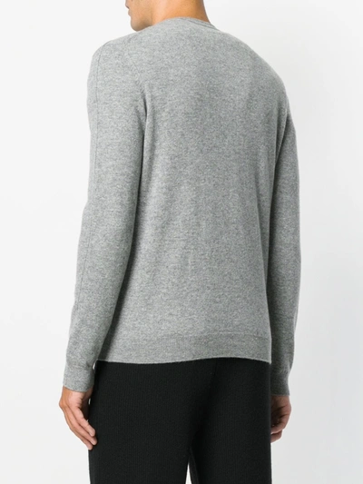 Pringle Of Scotland Round Neck Jumper In Grey