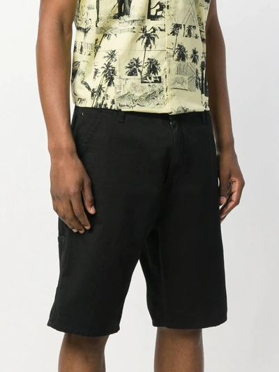 Shop Carhartt Chino Shorts In Black
