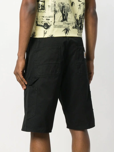 Shop Carhartt Chino Shorts In Black