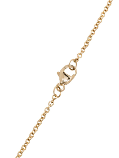 Shop Andrea Fohrman 18kt Yellow Gold Diamond Lightning Charm Necklace In Metallic: