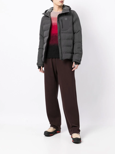 North Sails Quilted Puffer Jacket In Grau