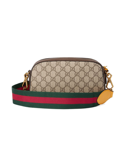 Shop Gucci Neo Vintage Messenger Bag In Brown