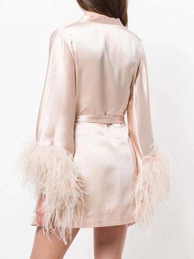 Gilda & Pearl Mia Wrap Robe In Pink