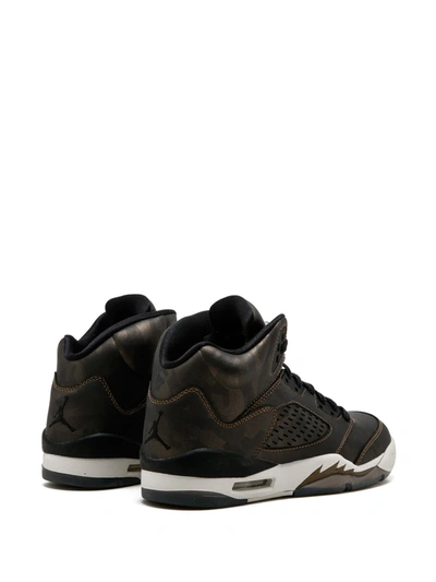 Shop Jordan Air  5 Retro Prem Hc "camo" Sneakers In Black