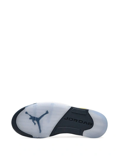 Shop Jordan Air  5 Retro Se "michigan" Sneakers In Yellow