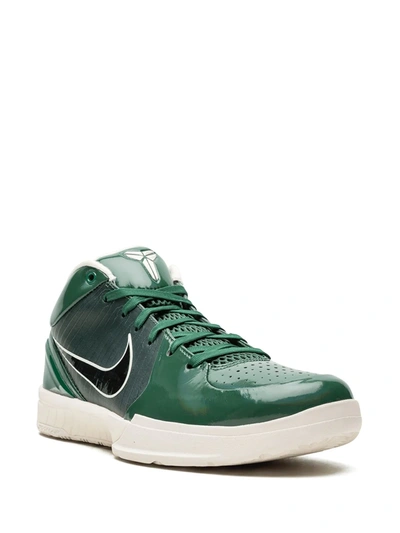 Nike Zoom Kobe 4 Sneakers In Green