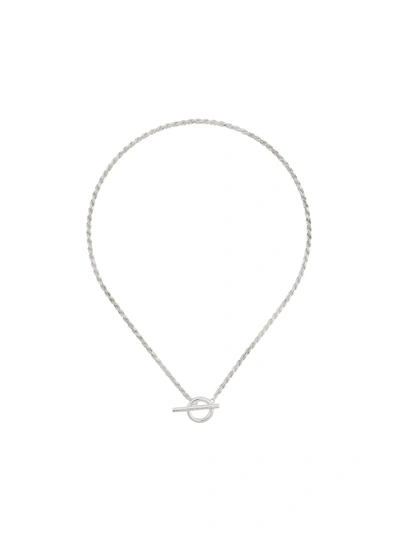 Shop All Blues Rope Polished Sterling Silver Necklace