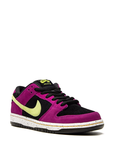 Shop Nike Sb Dunk Low "acg Terra- Red Plum" Sneakers In Pink