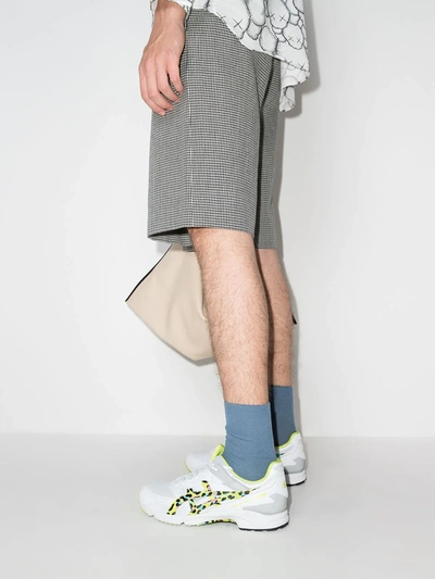 Comme Des Garçons Shirt X Asics Tarther Leopard-print Sneakers In White