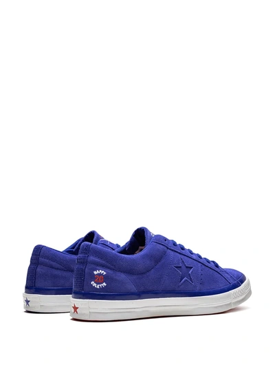 Converse One Star Ox Sneakers In Blue