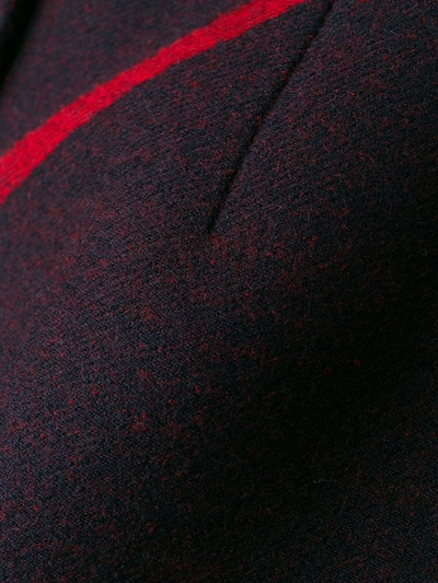 Shop Gucci Interlocking G Reversible Wool Skirt In Red