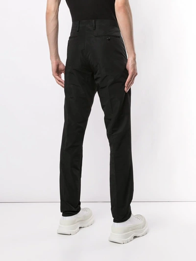 Shop Undercover High-waisted Tailored Trousers In Black