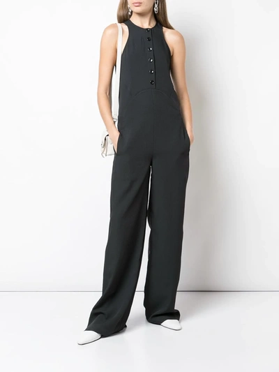 Shop Proenza Schouler Sleeveless Jumpsuit In Black