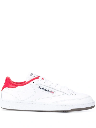 Reebok Logo Sneakers In White | ModeSens