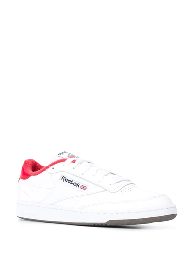 Shop Reebok X Eric Emanuel Club C 85 Sneakers In White