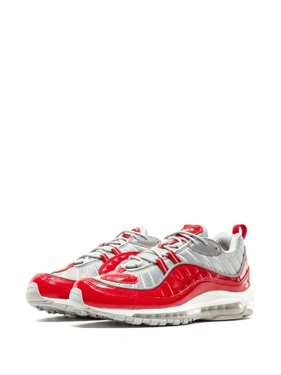 Nike X Supreme Air Max 98 "red" Sneakers In Red